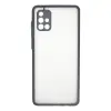 Samsung Galaxy A71 Kılıf Montreal Silikon Kapak - Gri