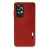 Samsung Galaxy A72 Kılıf Loop Deri Silikon - Kırmızı