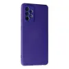 Samsung Galaxy A72 Kılıf Nano İçi Kadife Silikon - Mor