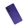 Samsung Galaxy A72 Kılıf Nano İçi Kadife Silikon - Mor