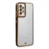 Samsung Galaxy A73 5g Kılıf Liva Lens Silikon - Siyah