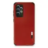 Samsung Galaxy A73 5g Kılıf Loop Deri Silikon - Kırmızı