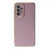 Samsung Galaxy A73 5g Kılıf Volet Silikon - Mor