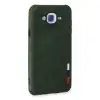 Samsung Galaxy J7 Kılıf Loop Deri Silikon - Yeşil
