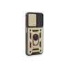 Samsung Galaxy M14 5g Kılıf Pars Lens Yüzüklü Silikon - Gold