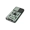 Samsung Galaxy M14 5g Kılıf Pars Lens Yüzüklü Silikon - Yeşil