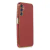 Samsung Galaxy M14 5g Kılıf Volet Silikon - Kırmızı