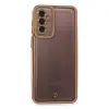 Samsung Galaxy M23 Kılıf Liva Lens Silikon - Pudra