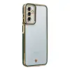 Samsung Galaxy M23 Kılıf Liva Lens Silikon - Yeşil