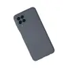 Samsung Galaxy M33 Kılıf Nano İçi Kadife Silikon - Gri