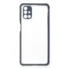 Samsung Galaxy M51 Kılıf Miami Şeffaf Silikon - Gri
