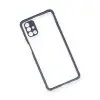 Samsung Galaxy M51 Kılıf Miami Şeffaf Silikon - Gri