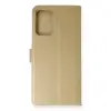 Samsung Galaxy Note 20 Kılıf Trend S Plus Kapaklı Kılıf - Gold