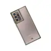 Samsung Galaxy Note 20 Ultra Kılıf Liva Lens Silikon - Yeşil