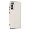 Samsung Galaxy S20 Fe Kılıf Volet Silikon - Beyaz