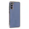 Samsung Galaxy S20 Fe Kılıf Volet Silikon - Mavi
