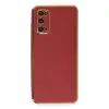 Samsung Galaxy S20 Kılıf Volet Silikon - Kırmızı