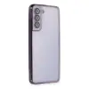 Samsung Galaxy S21 Fe Kılıf Razer Lensli Silikon - Mor