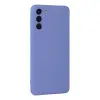 Samsung Galaxy S21 Plus Kılıf Nano İçi Kadife Silikon - Lila