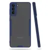 Samsung Galaxy S21 Plus Kılıf Platin Silikon - Lacivert