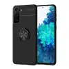 Samsung Galaxy S21 Plus Kılıf Range Yüzüklü Silikon - Siyah