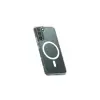 Samsung Galaxy S22 Kılıf Magneticsafe Şeffaf Silikon - Şeffaf