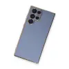 Samsung Galaxy S22 Ultra Kılıf Volet Silikon - Mavi