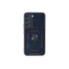 Samsung Galaxy S23 Fe Kılıf Pars Lens Yüzüklü Silikon - Lacivert