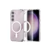Samsung Galaxy S23 Kılıf Magneticsafe Şeffaf Silikon - Şeffaf