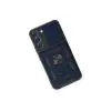Samsung Galaxy S23 Kılıf Pars Lens Yüzüklü Silikon - Lacivert
