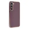 Samsung Galaxy S23 Kılıf Volet Silikon - Mor