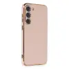 Samsung Galaxy S23 Kılıf Volet Silikon - Pembe