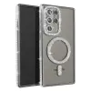 Samsung Galaxy S23 Ultra Joke Simli Magneticsafe Kılıf - Gümüş