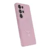 Samsung Galaxy S23 Ultra Regal Magsafe Standlı Kapak - Açık Pembe