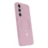 Samsung Galaxy S24 Fe Regal Magsafe Standlı Kapak - Açık Pembe