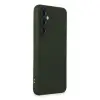 Samsung Galaxy S24 Kılıf Nano İçi Kadife Silikon - Koyu Yeşil