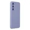 Samsung Galaxy S24 Kılıf Nano İçi Kadife Silikon - Lila