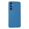 Samsung Galaxy S24 Kılıf Nano İçi Kadife Silikon - Mavi
