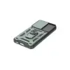 Samsung Galaxy S24 Kılıf Pars Lens Yüzüklü Silikon - Yeşil