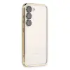 Samsung Galaxy S24 Kılıf Razer Lensli Silikon - Gold