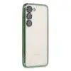 Samsung Galaxy S24 Kılıf Razer Lensli Silikon - Yeşil