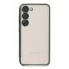 Samsung Galaxy S24 Kılıf Razer Lensli Silikon - Yeşil