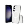 Samsung Galaxy S24 Plus Kılıf Magneticsafe Şeffaf Silikon - Şeffaf