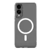 Samsung Galaxy S25 Edge Kılıf Magneticsafe Şeffaf Silikon - Şeffaf