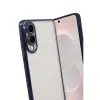 Samsung Galaxy S25 Edge Razer Lensli Silikon - Lacivert