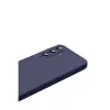 Samsung Galaxy S25 Fe Nano İçi Kadife Silikon - Lacivert