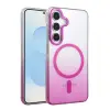 Samsung Galaxy S25 Glossy Magsafe Kapak - Mor