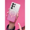 Samsung Galaxy S25 Plus Pummel Shiny Magsafe Kapak - Pembe