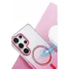 Samsung Galaxy S25 Ultra Glossy Magsafe Kapak - Çöl Titanyum