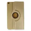 Samsung Galaxy T290 Tab A 8 Kılıf 360 Tablet Deri Kılıf - Gold